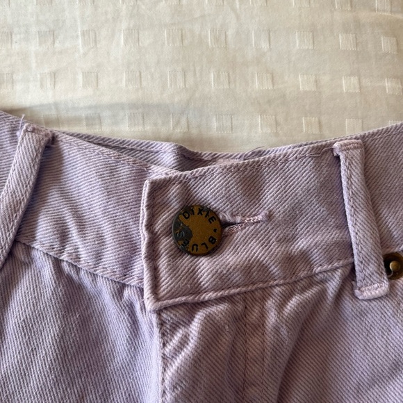 Vintage Deadstock 90s Dixie Blues Lavender Denim Shorts – NWT - Picture 15 of 15